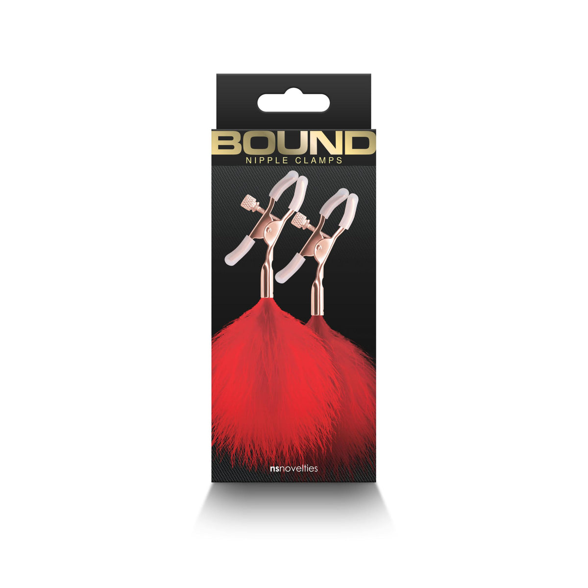 Bound - Nipple Clamps - F1 - Red nsnovelties