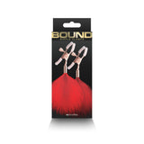 Bound - Nipple Clamps - F1 - Red nsnovelties