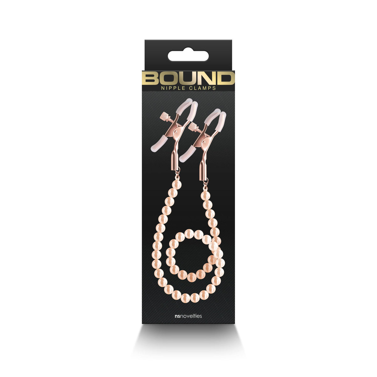 Bound - Nipple Clamps - Dc1 - Rose Gold nsnovelties