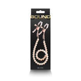 Bound - Nipple Clamps - Dc1 - Rose Gold nsnovelties