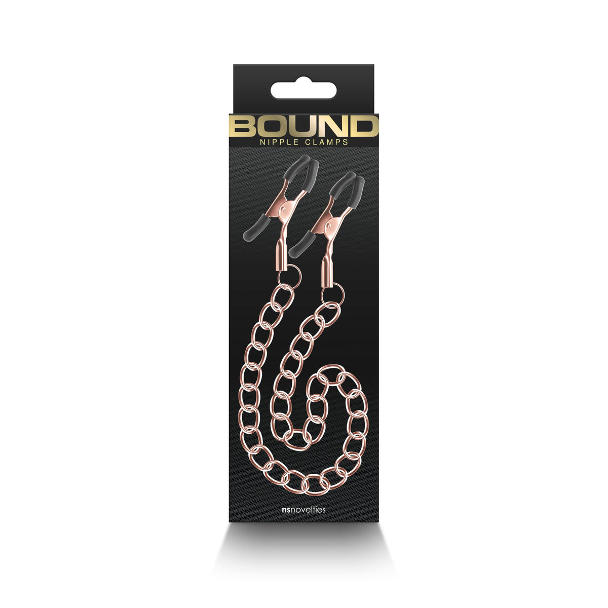 Bound - Nipple Clamps - Dc2 - Rose Gold nsnovelties