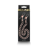 Bound - Nipple Clamps - Dc2 - Rose Gold nsnovelties