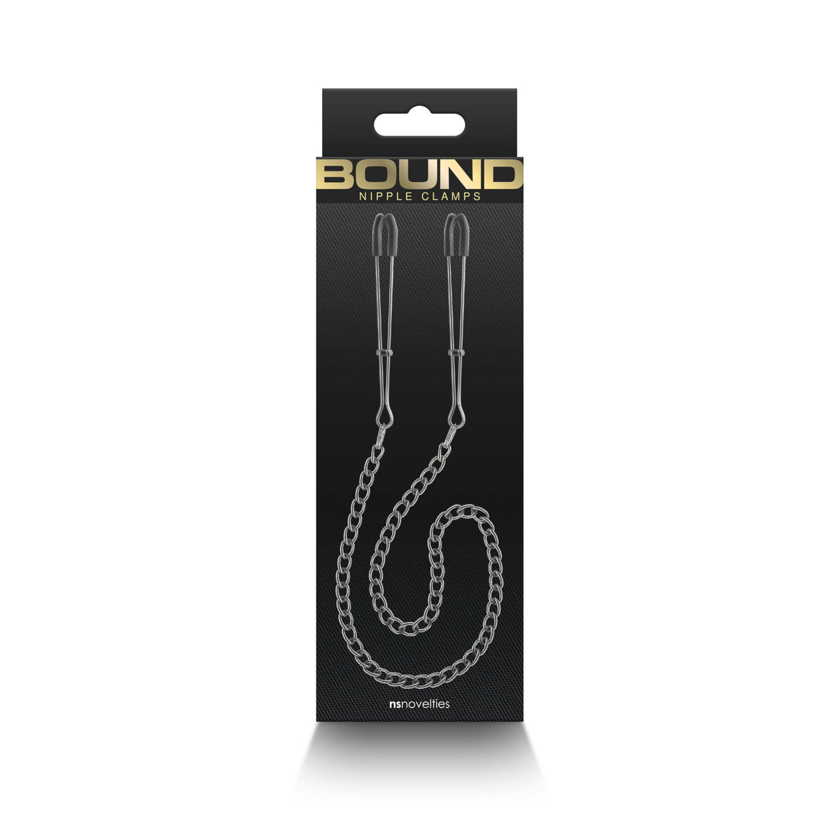 Bound - Nipple Clamps - Dc3 - Gunmetal nsnovelties