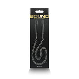 Bound - Nipple Clamps - Dc3 - Gunmetal nsnovelties