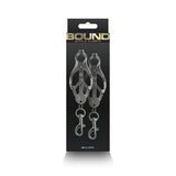 Bound - Nipple Clamps - C3 - Gunmetal nsnovelties