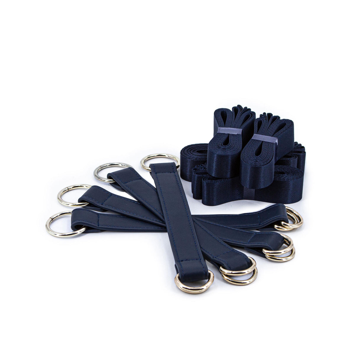 Bondage Couture - Tie Down Straps - Blue nsnovelties