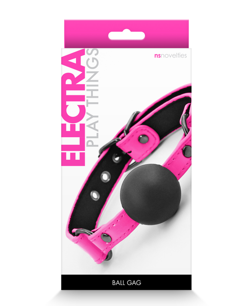 Electra Play Things - Ball Gag - Pink nsnovelties