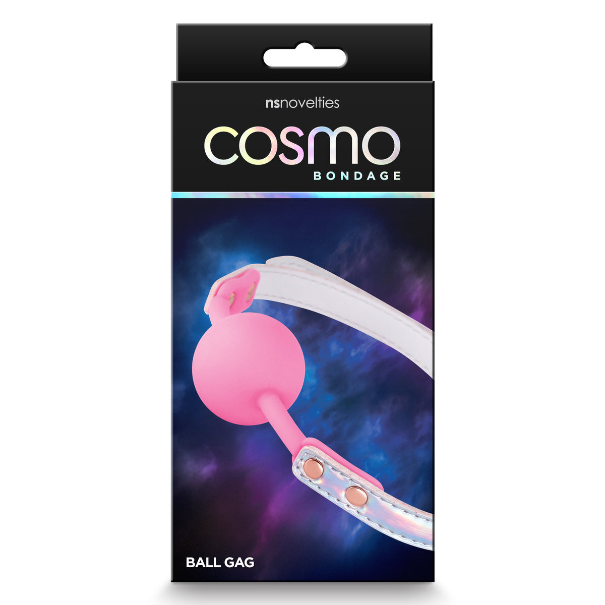 Cosmo Bondage - Ball Gag - Rainbow nsnovelties