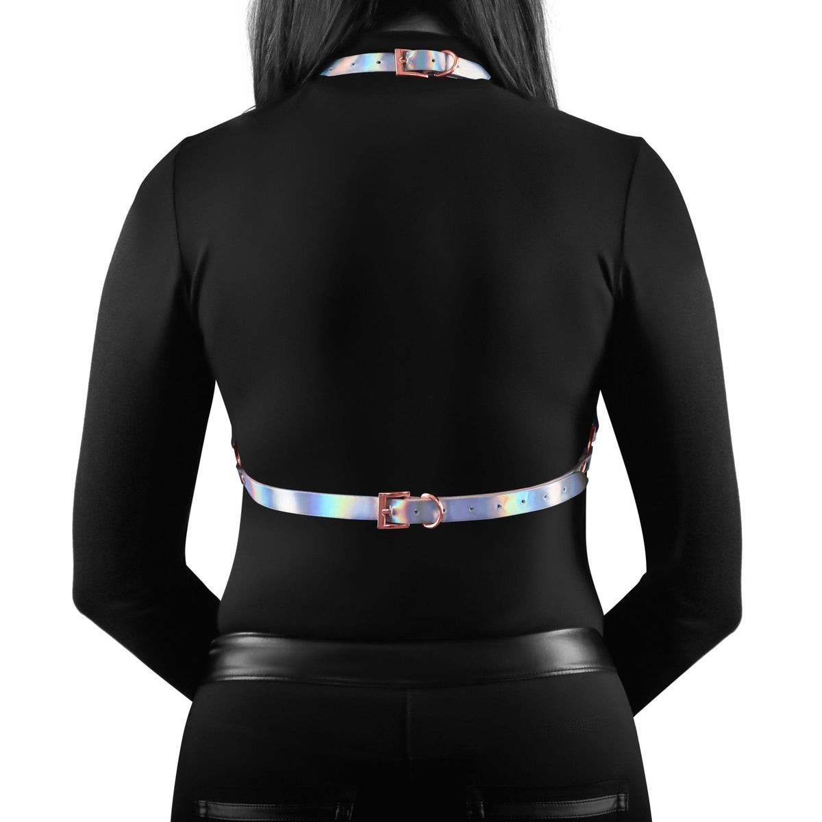 Cosmo Harness - Vamp - Small/medium - Rainbow nsnovelties