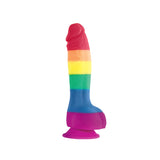 Colours Pride Edition - 6 Inch Dong - Rainbow nsnovelties