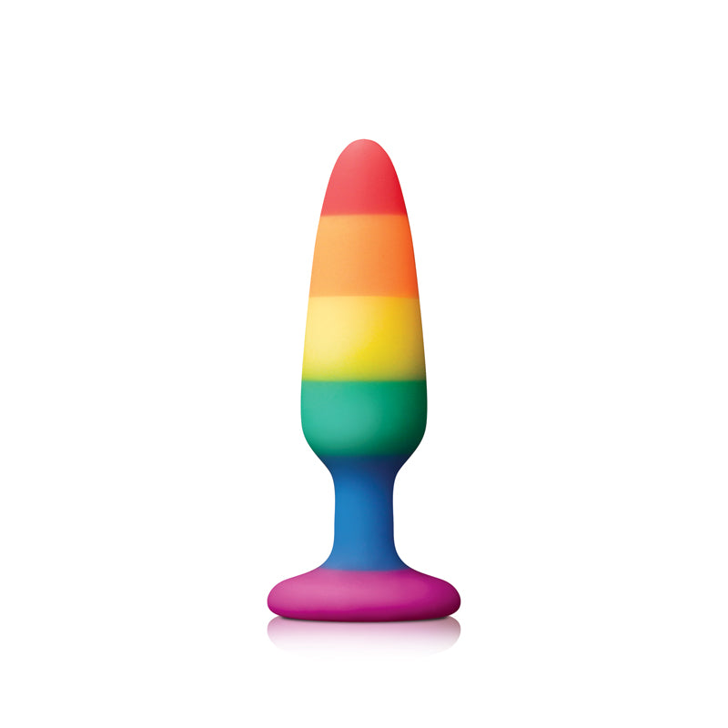 Colours - Pride Edition - Pleasure Plug - Medium - Rainbow nsnovelties