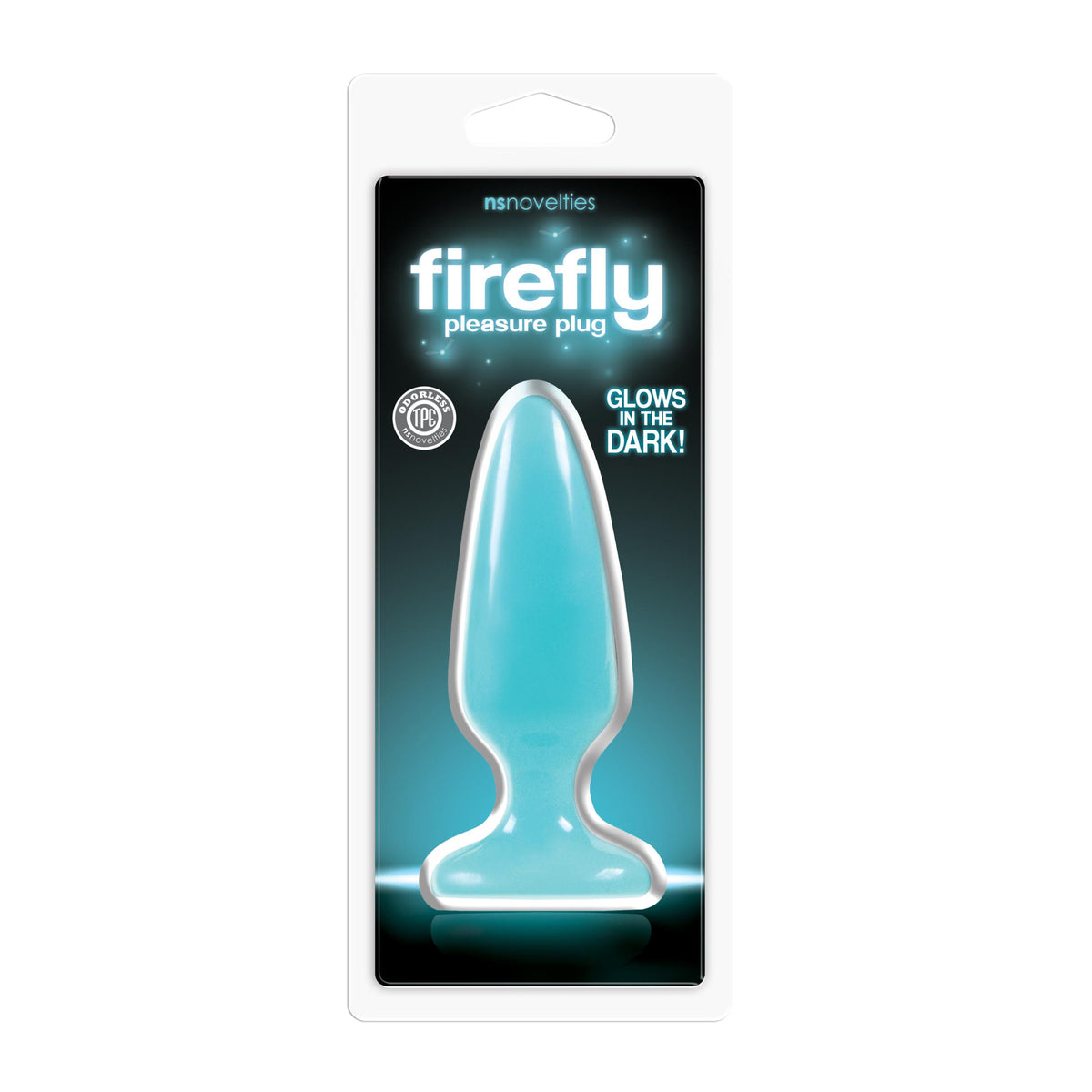 Firefly Pleasure Plug - Medium - Blue nsnovelties