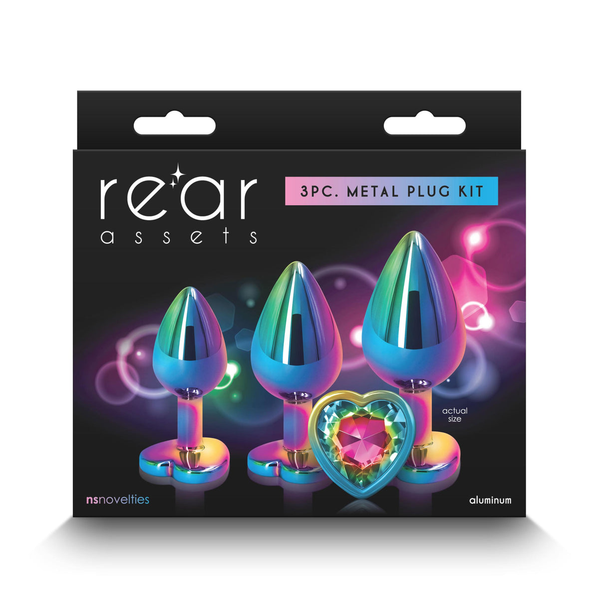 Rear Assets - Trainer Kit - Multicolor - Rainbow Heart nsnovelties