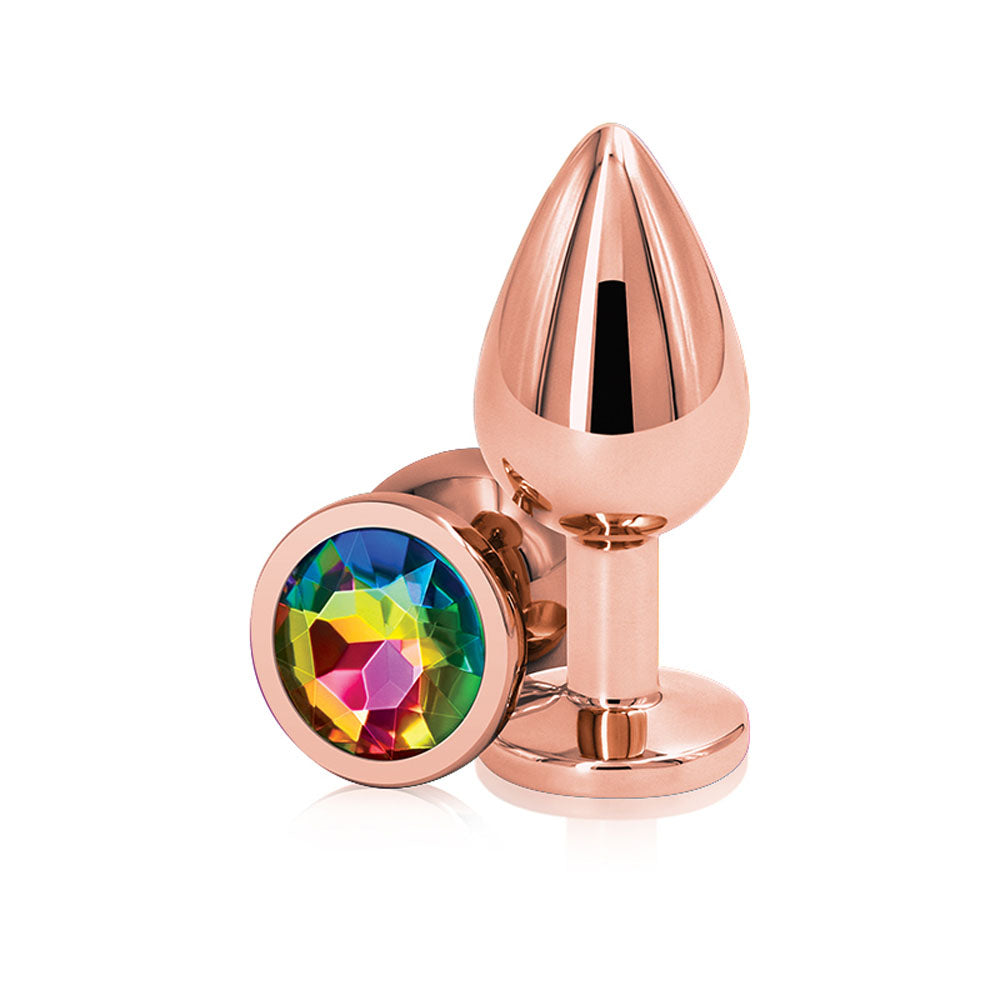 Rear Assets - Rose Gold - Medium - Rainbow nsnovelties