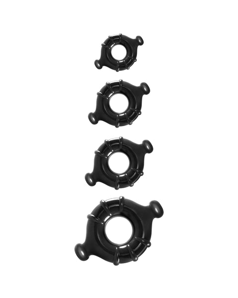 Renegade Vitality Rings - Black nsnovelties