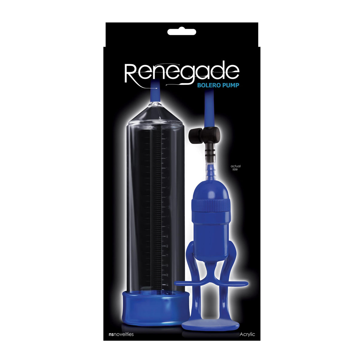 Renegade Bolero Pump - Blue nsnovelties