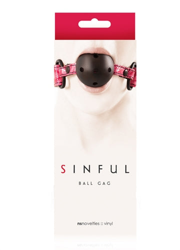 Sinful Ball Gag - Pink nsnovelties