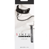 Sinful Collar - Black nsnovelties