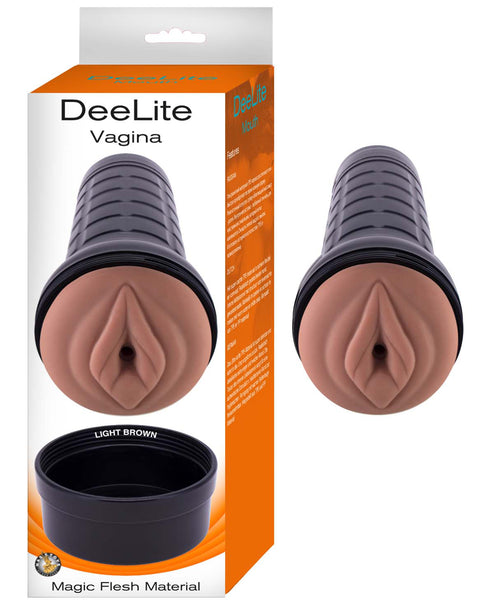 Deelite Vagina - Light Brown Nasstoys