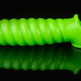 Swirl Stretchy Penis Sleeve - Glow in the Dark Shots Ouch!