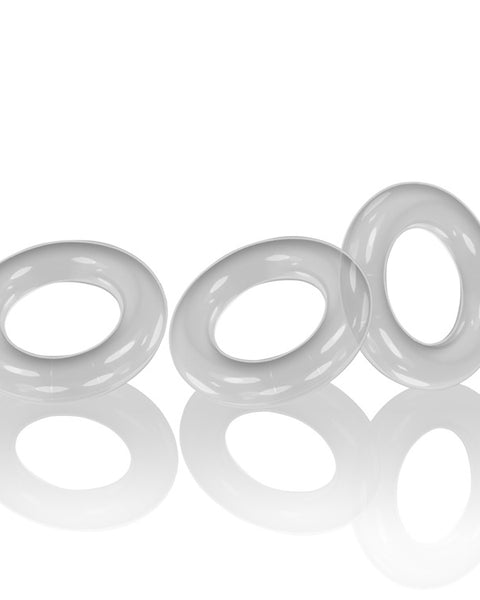 Willy Rings 3-Pack Cockrings - Clear Oxballs