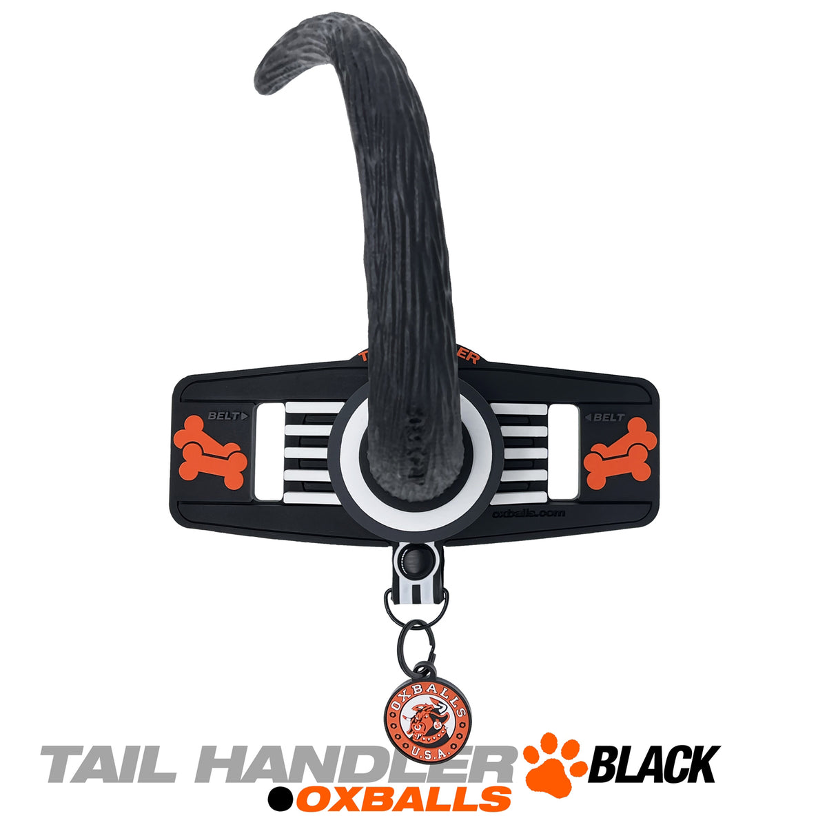 Tail Handler - Belt Strap Show Tail -  Black Sale