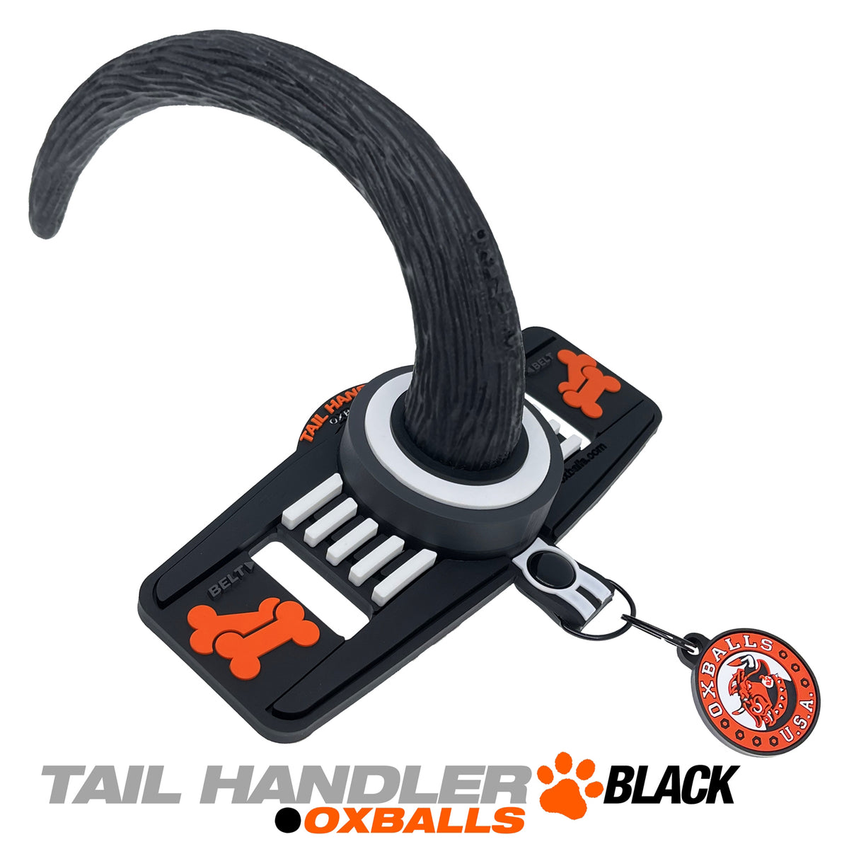 Tail Handler - Belt Strap Show Tail -  Black Sale