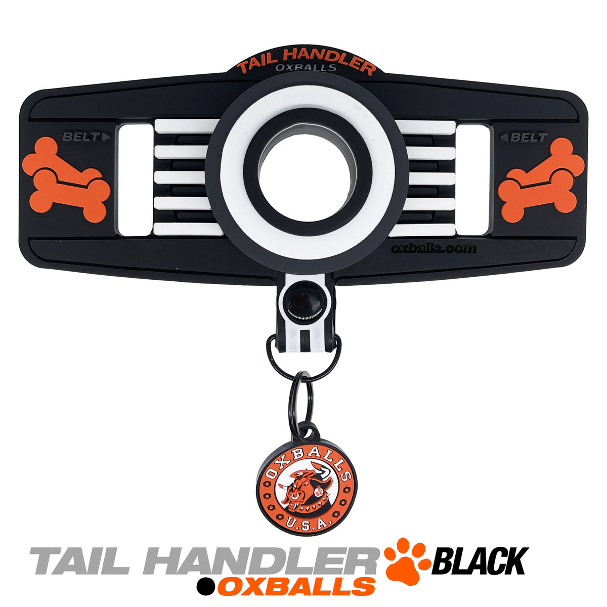 Tail Handler - Belt Strap Show Tail -  Black Sale