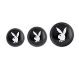 Playboy Pleasure - Pleasure 3 Ways - Butt Plug - Hematite Playboy Pleasure