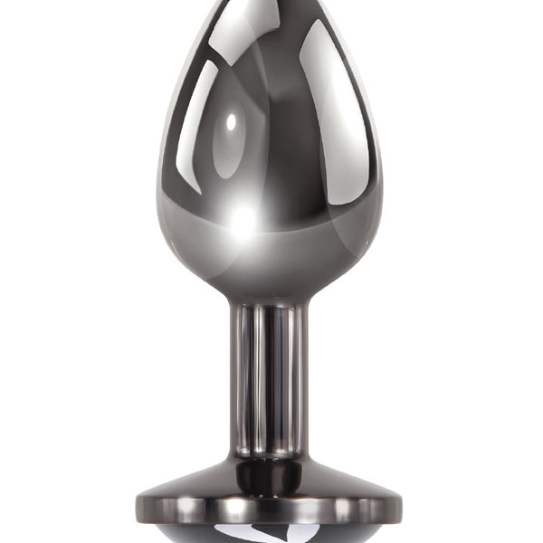 Playboy Pleasure - Tux - Small - Butt Plug - Hematite Playboy Pleasure