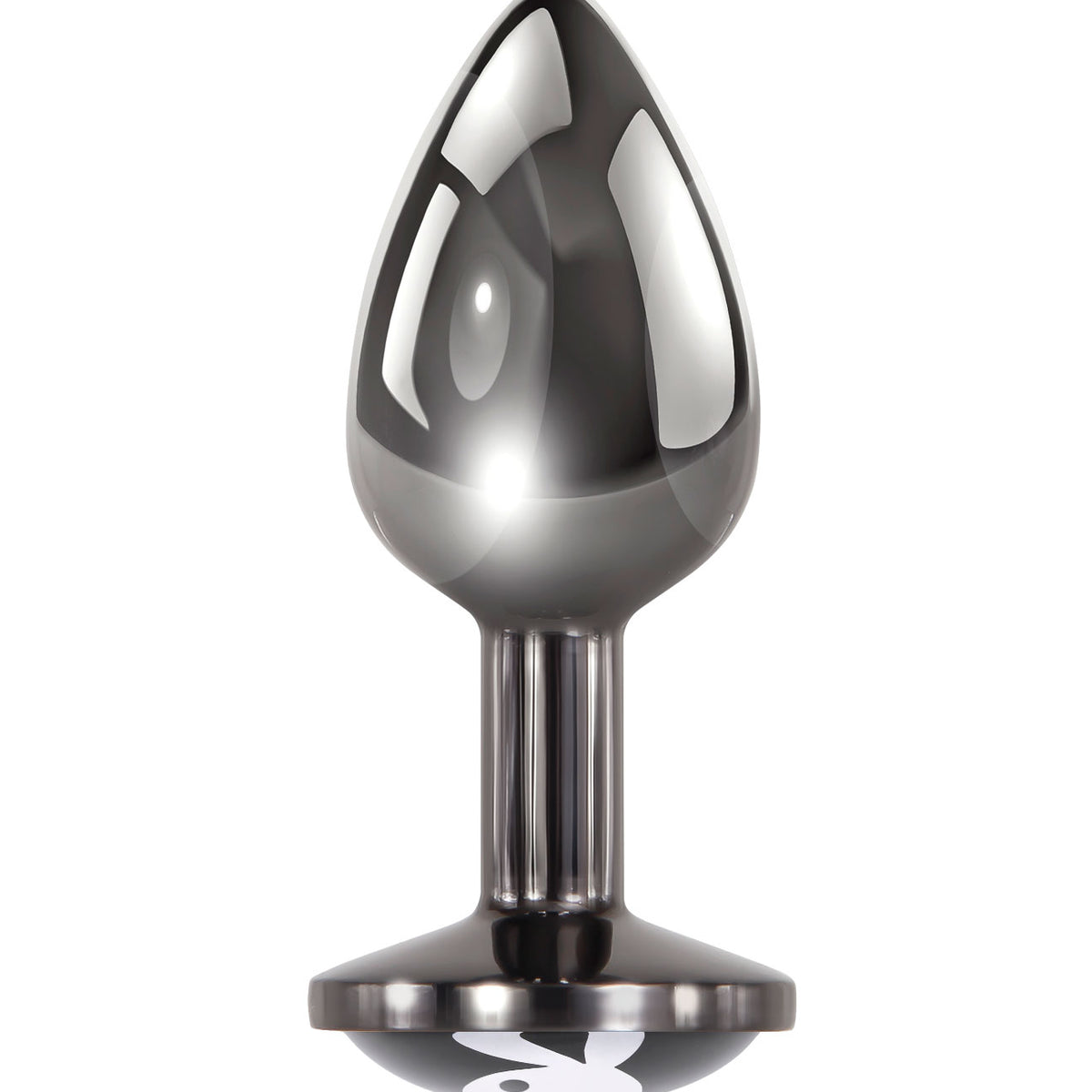 Playboy Pleasure - Tux - Small - Butt Plug - Hematite Playboy Pleasure