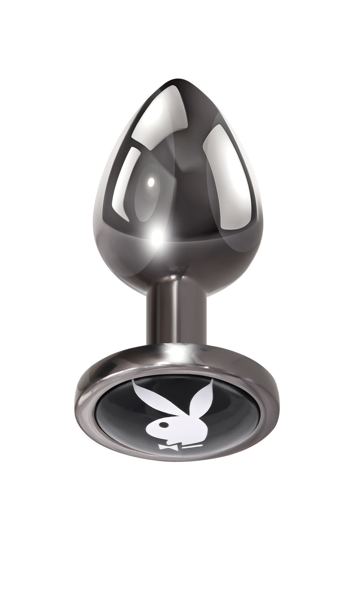 Playboy Pleasure - Tux - Small - Butt Plug - Hematite Playboy Pleasure