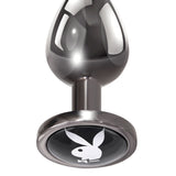 Playboy Pleasure - Tux - Small - Butt Plug - Hematite Playboy Pleasure