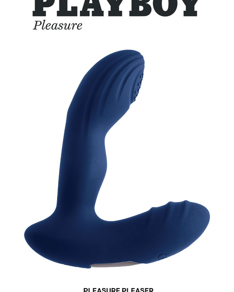 Playboy Pleasure - Pleasure Pleaser - Prostate Massager - Deep Ocean Playboy Pleasure