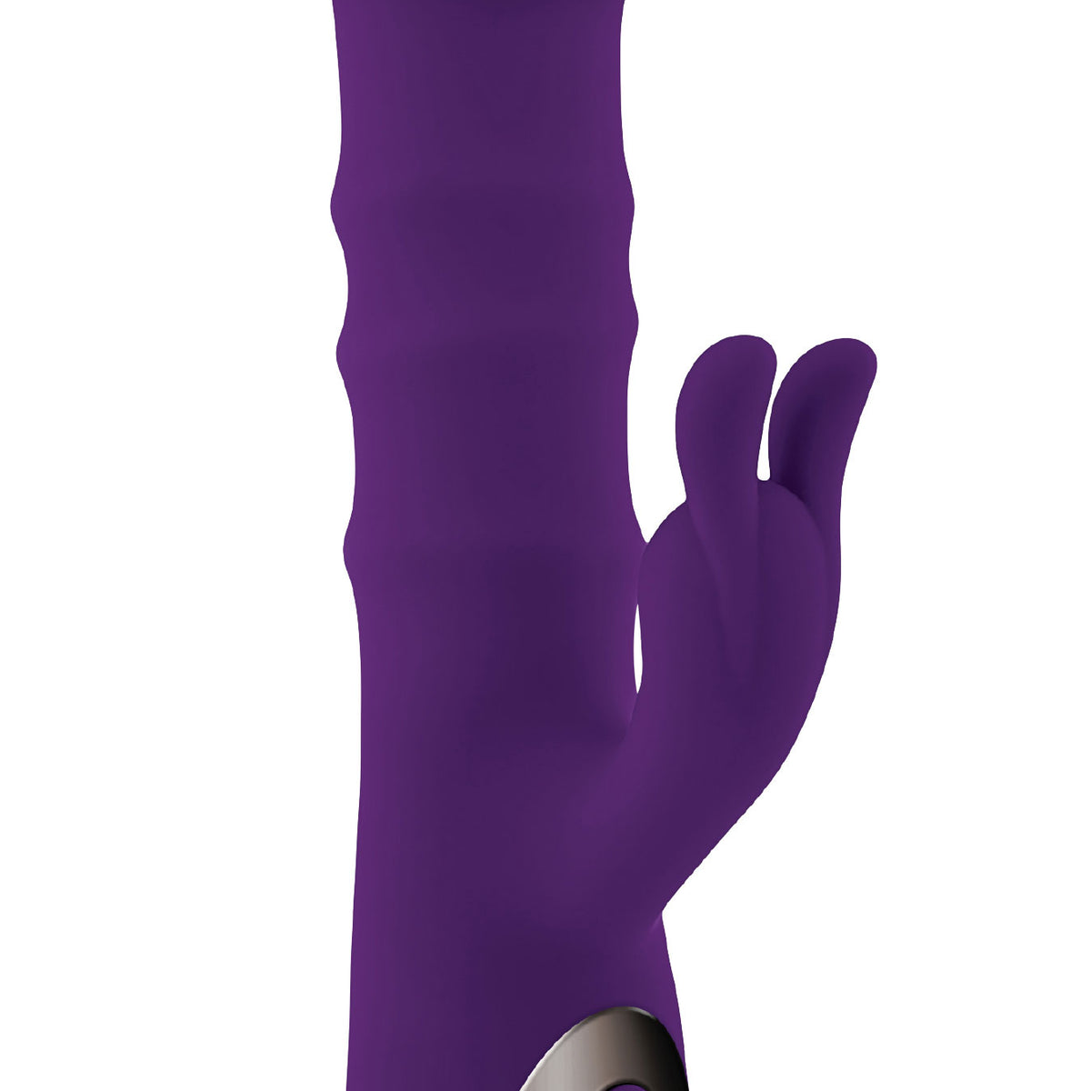 Playboy Pleasure - Hop to It - Rabbit Vibrator - Dark Purple Playboy Pleasure