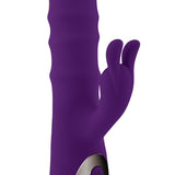 Playboy Pleasure - Hop to It - Rabbit Vibrator - Dark Purple Playboy Pleasure