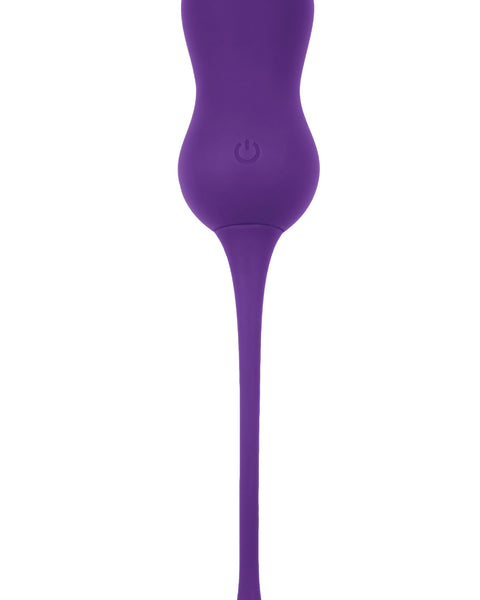 Playboy Pleasure - Double Time - Kegel Balls - Dark Purple Playboy Pleasure