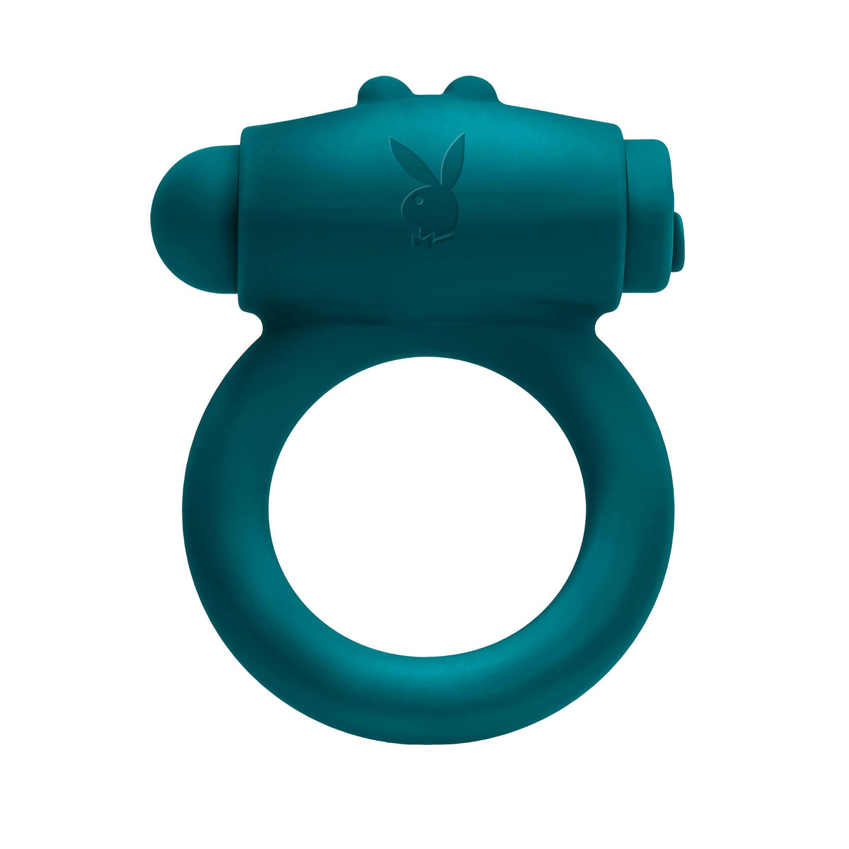 Playboy Pleasure - Bunny Buzzer - Cock Ring - Deep Teal Playboy Pleasure