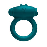 Playboy Pleasure - Bunny Buzzer - Cock Ring - Deep Teal Playboy Pleasure