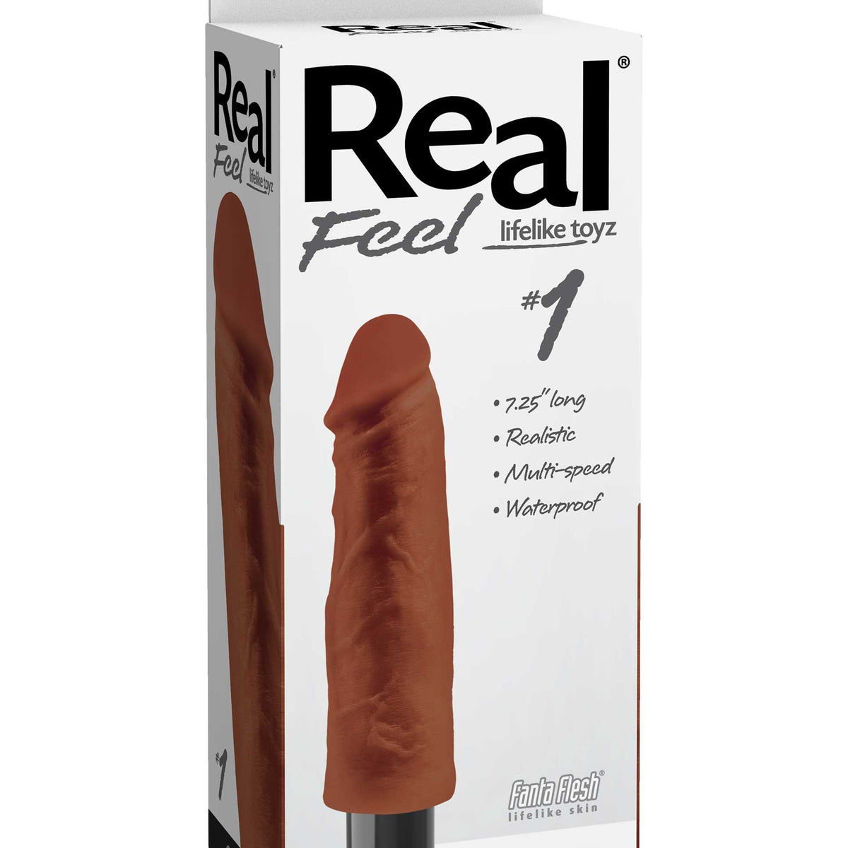 Real Feel Lifelike Toyz No. 1 - Brown Pipedream