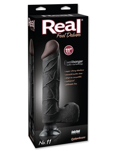 Real Feel Deluxe no.11 11-Inch - Black Pipedream