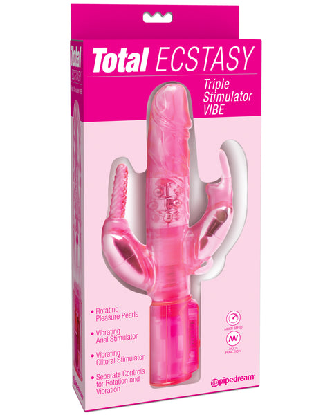 Total Ecstasy Triple Stimulator Pipedream