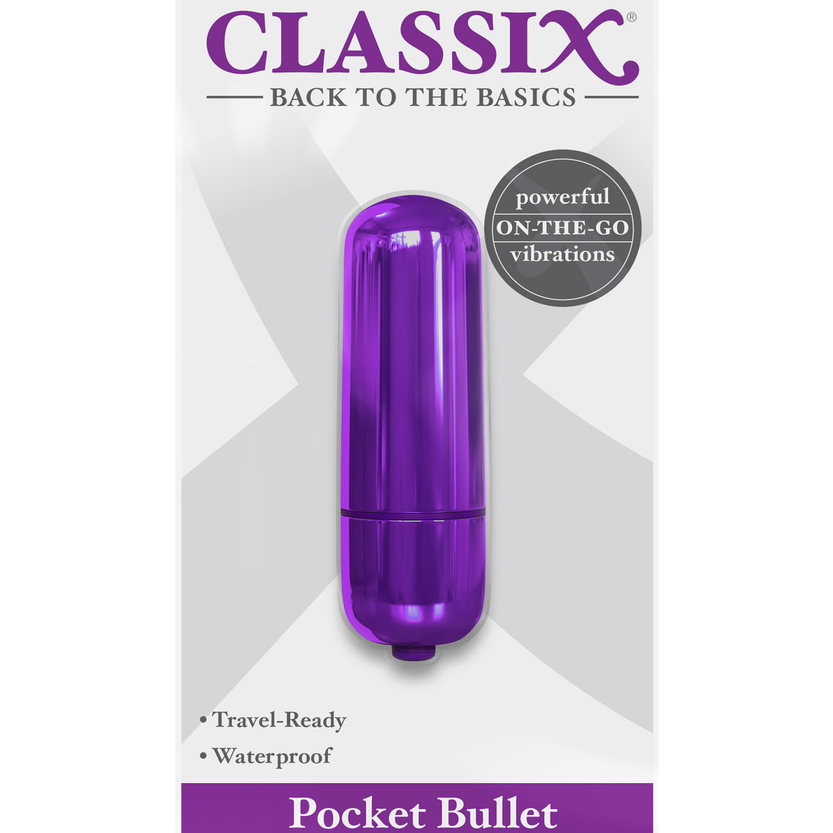 Classix Pocket Bullet - Purple Pipedream