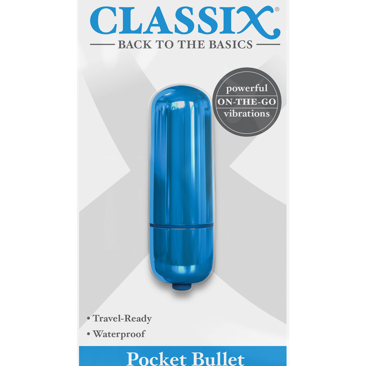 Classix Pocket Bullet - Blue Pipedream