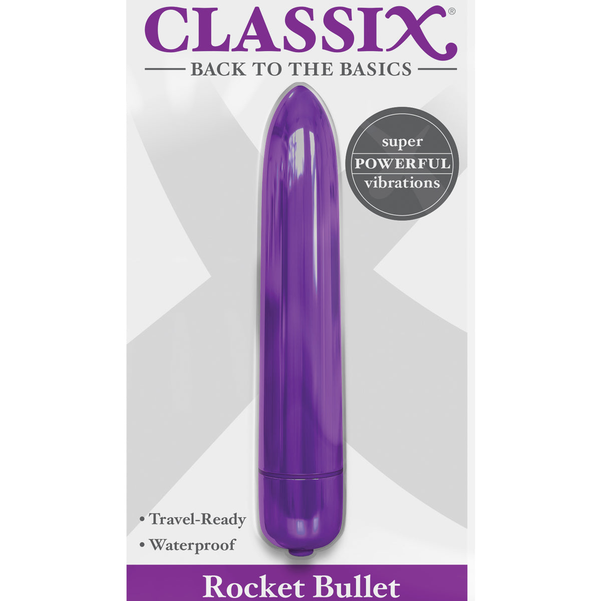 Classix Rocket Bullet - Purple Pipedream