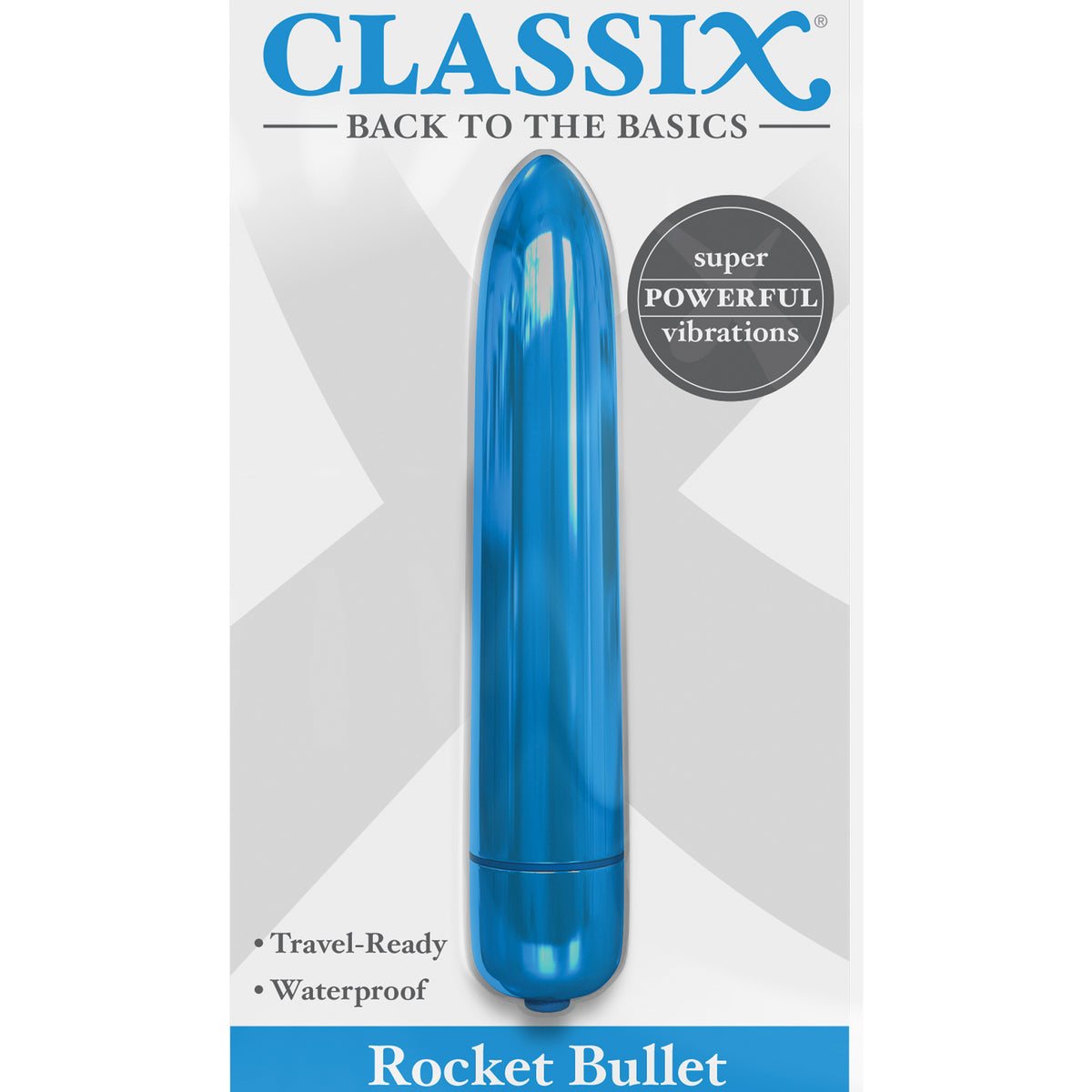 Classix Rocket Bullet - Blue Pipedream