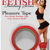 Fetish Fantasy Series Pleasure Tape - Red Pipedream