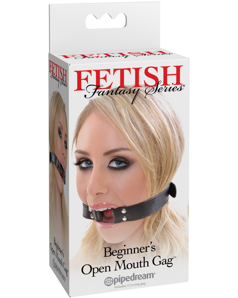 Fetish Fantasy Series Beginners Open  Mouth Gag - Black Pipedream