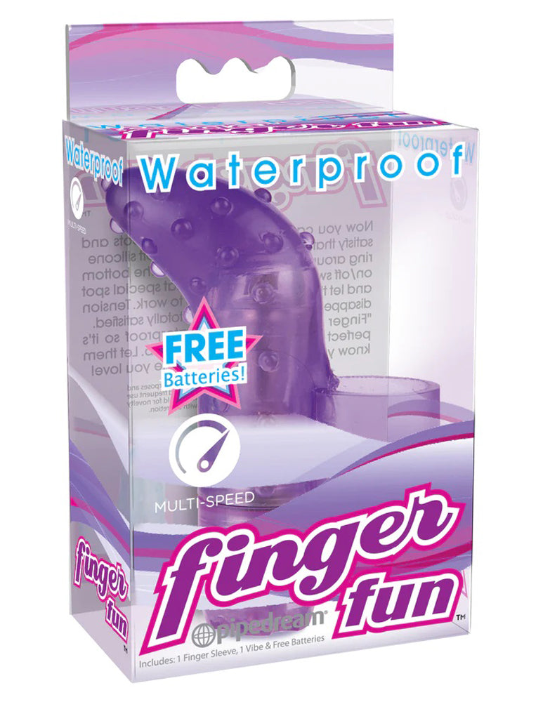 Waterproof Finger Fun - Purple Pipedream