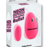 Neon Luv Touch 5 Function Bullet - Pink Pipedream